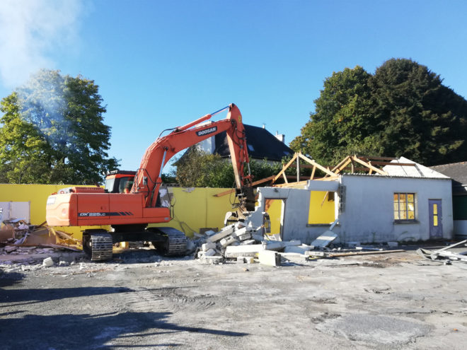 démolition dojo