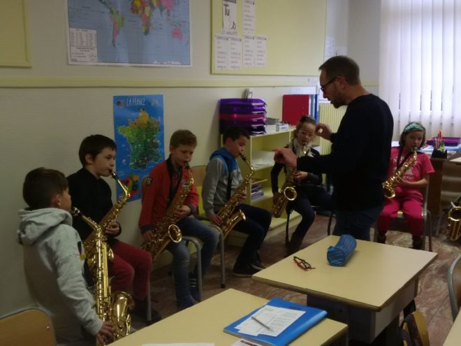 Orchestre à l'école