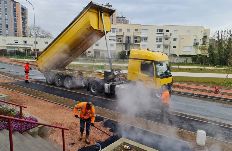 Travaux rue Charlotte Corday