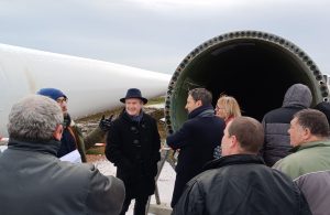 Visite du parc éolien de Mont-sur-Orne