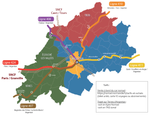 Carte du territoire