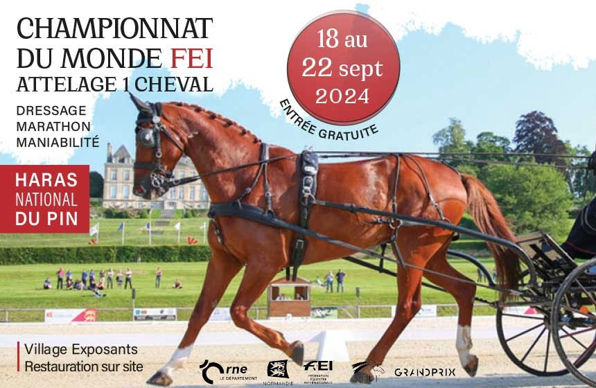 Championnat du monde FEI d'Attelage 1 Cheval du 18 au 22 septembre