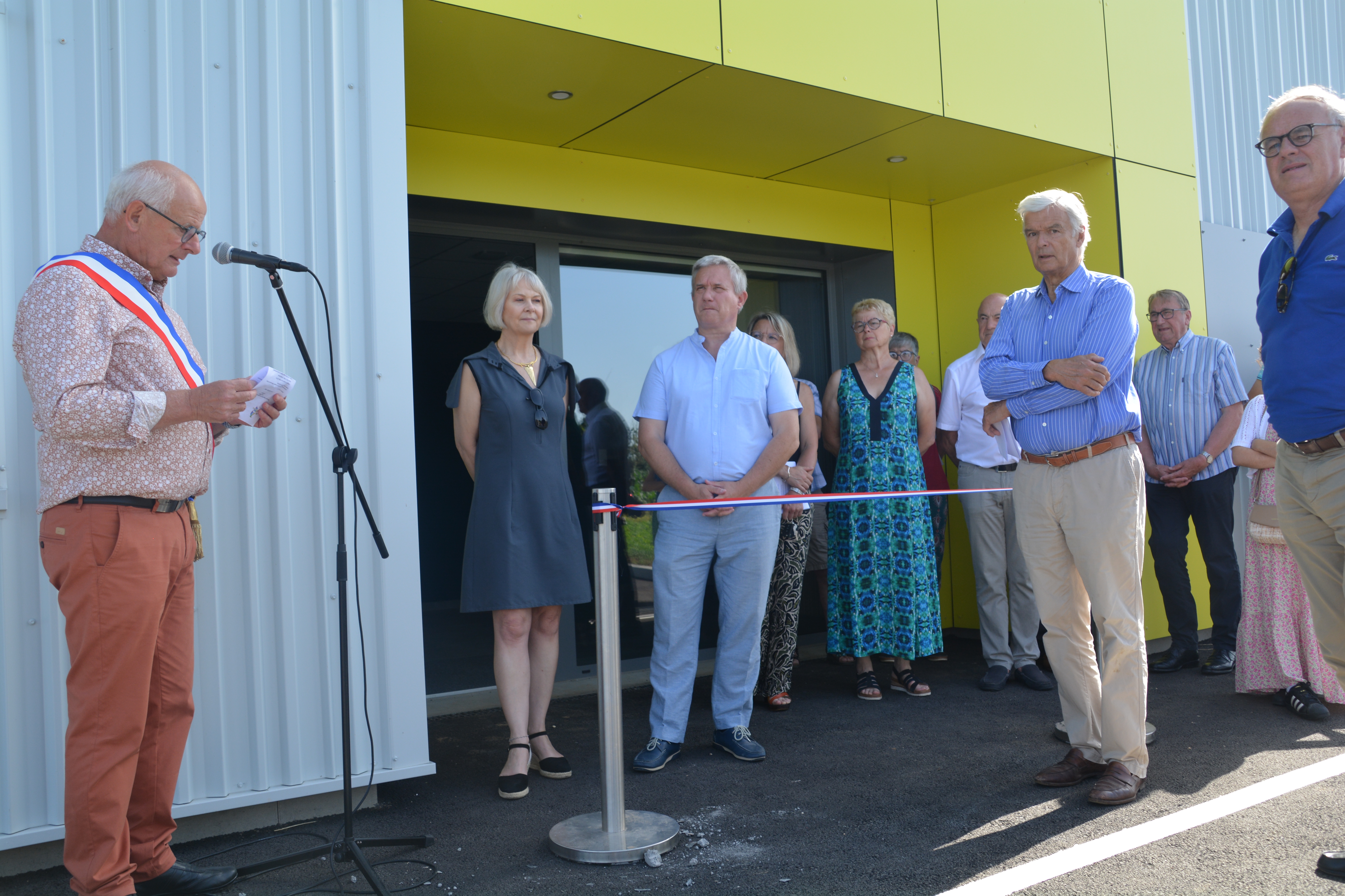 Inauguration des ateliers-relais en zone Actival Orne