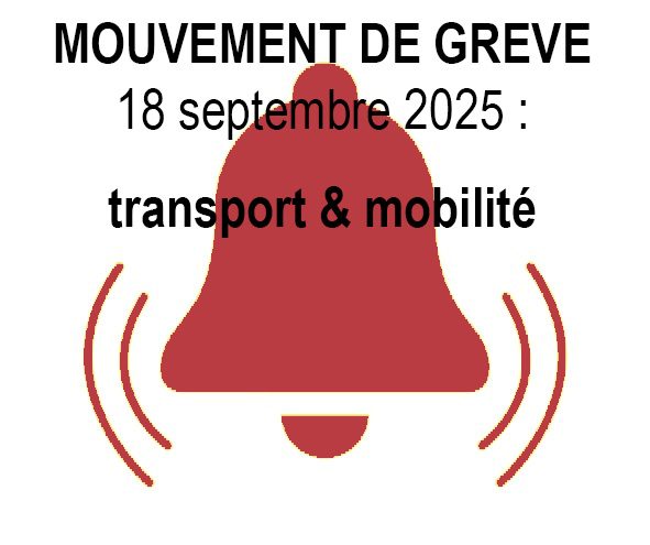 Grève du 18/09/2025