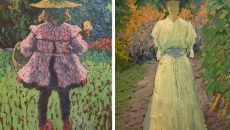 André MARE, Thérèse aux chaussons rouges, vers 1906 et Esquisse pour la Bonne ch