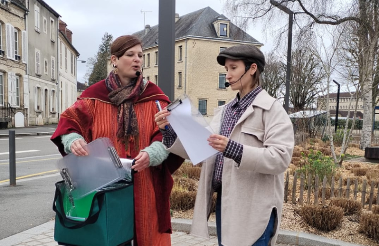 Visite à 2 voix mémoire en couleur: Argentan et Fernand Léger