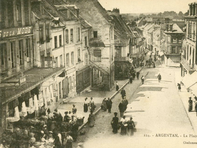 Commerces d'Argentan autrefois