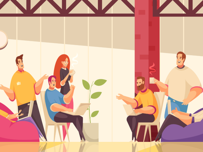 cafe lecture