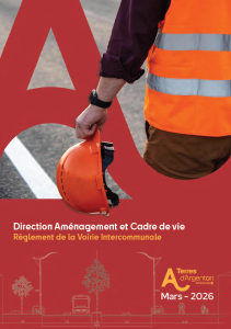 Couverture du Règlement de la Voirie Intercommunale