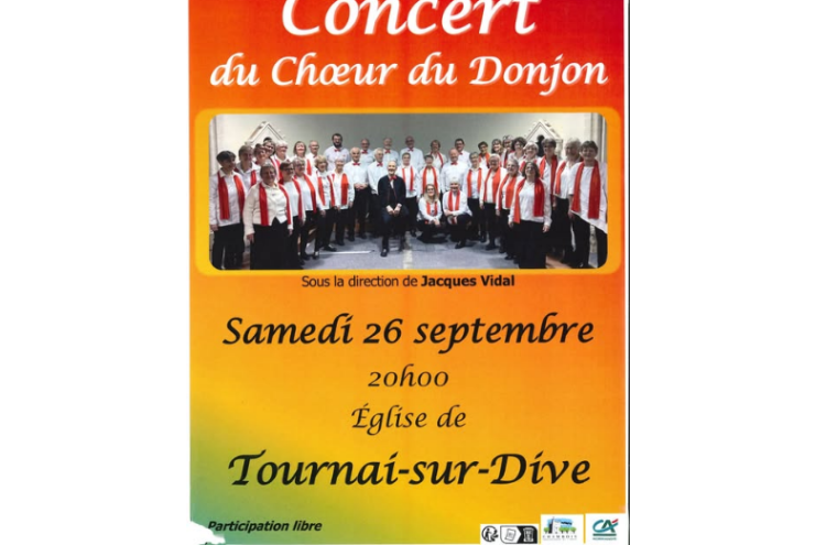 Chorale Tournai sur Dive - septembre 2026 6-8
