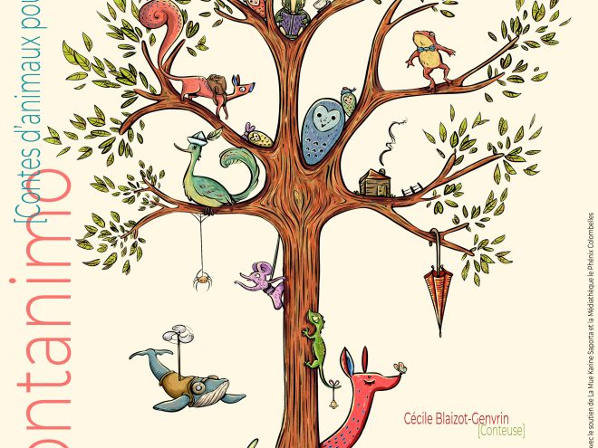 affiche CONTANIMO petits dessin